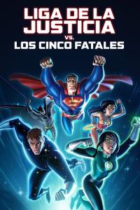 Poster La Liga de la Justicia vs Los Cinco Fatales